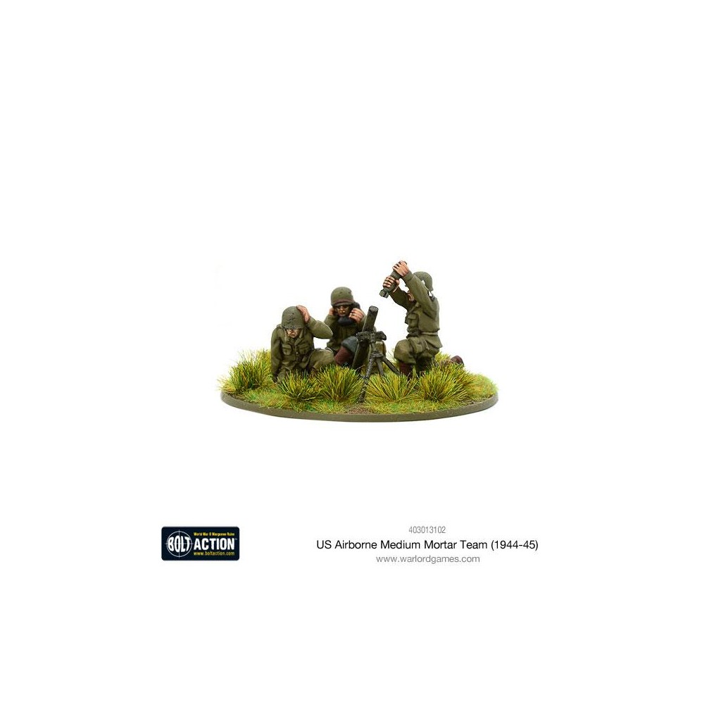Bolt Action - US Airborne Medium Mortar Team (1944-45)