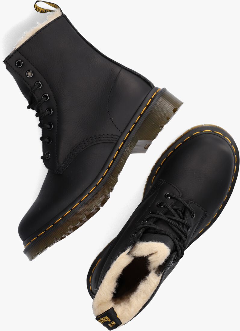 DR MARTENS zwarte dr martens veterboots 1460 w