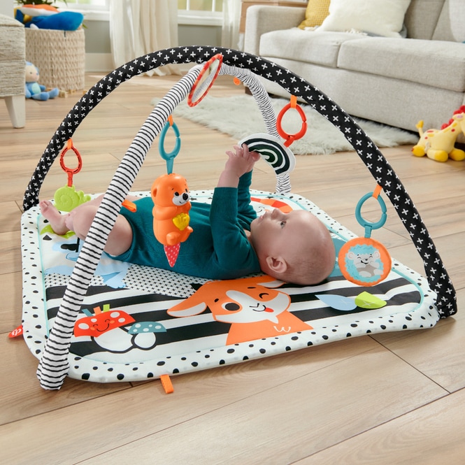 Fisher-Price - 3 in 1 Musik, Glow & Grow Spieldecke
