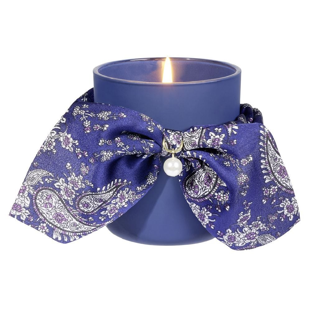 Coffret bougie + chouchou imprimé bandana