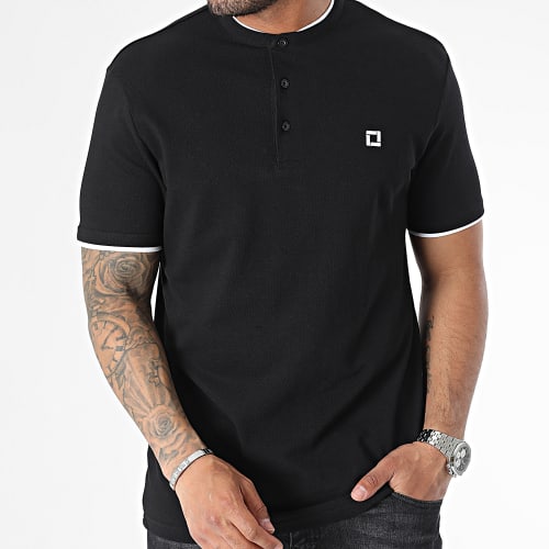 Polo Manches Courtes Alvin Noir