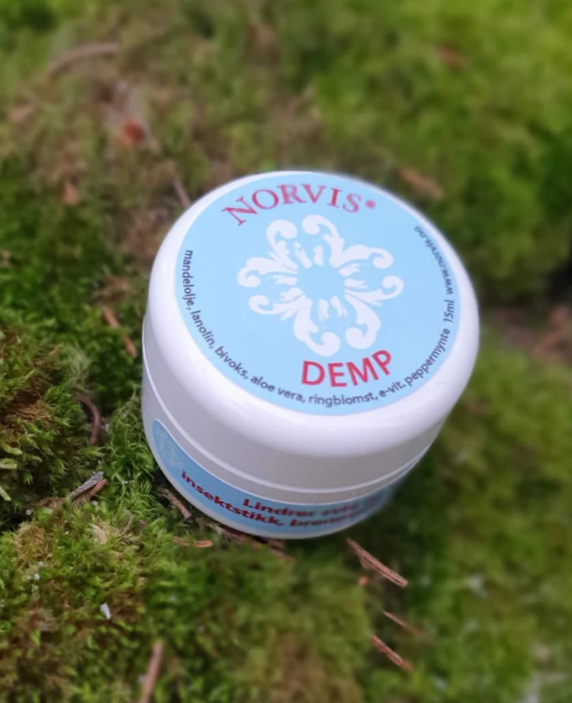 Norvis Demp<br>Demper kløe etter innsektsstikk, brennesle og brennmanet!