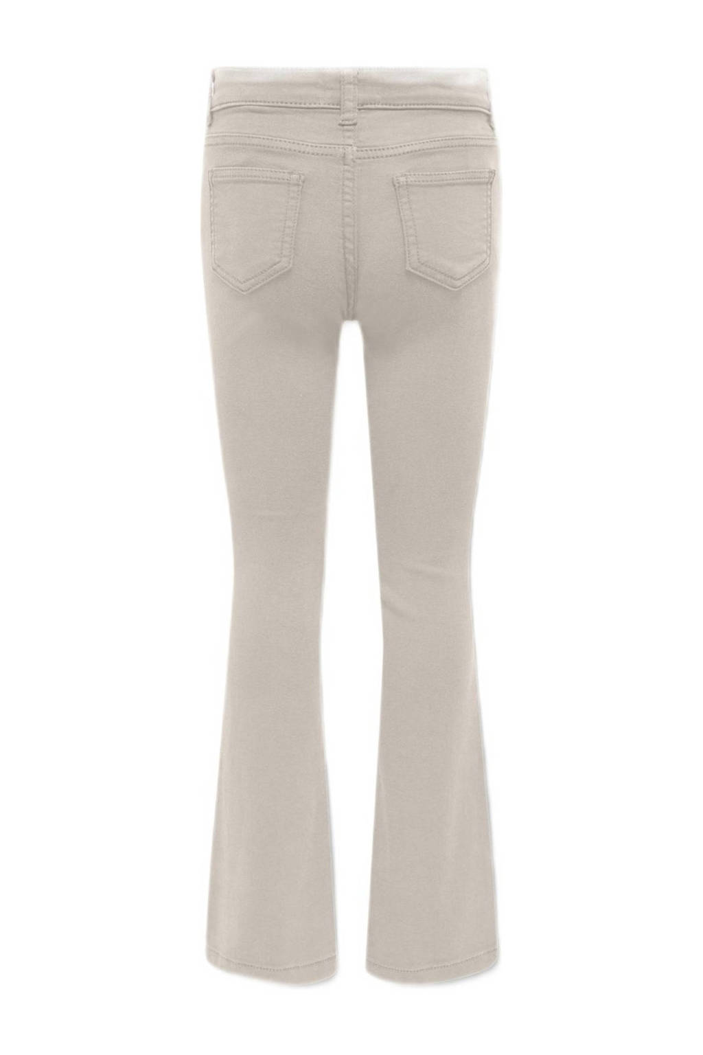 ONLY flared broek KOGANNE greige