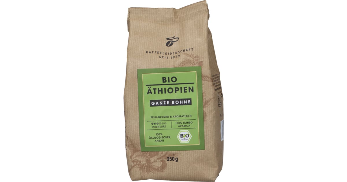 TCHIBO Bio Kaffee ganze Bohne