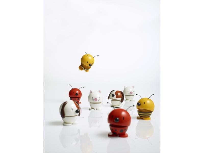 Hoptimist Aufsteller Bumble Biene S 6.8 cm, Gelb/Schwarz Fröhliche Wackelfigur