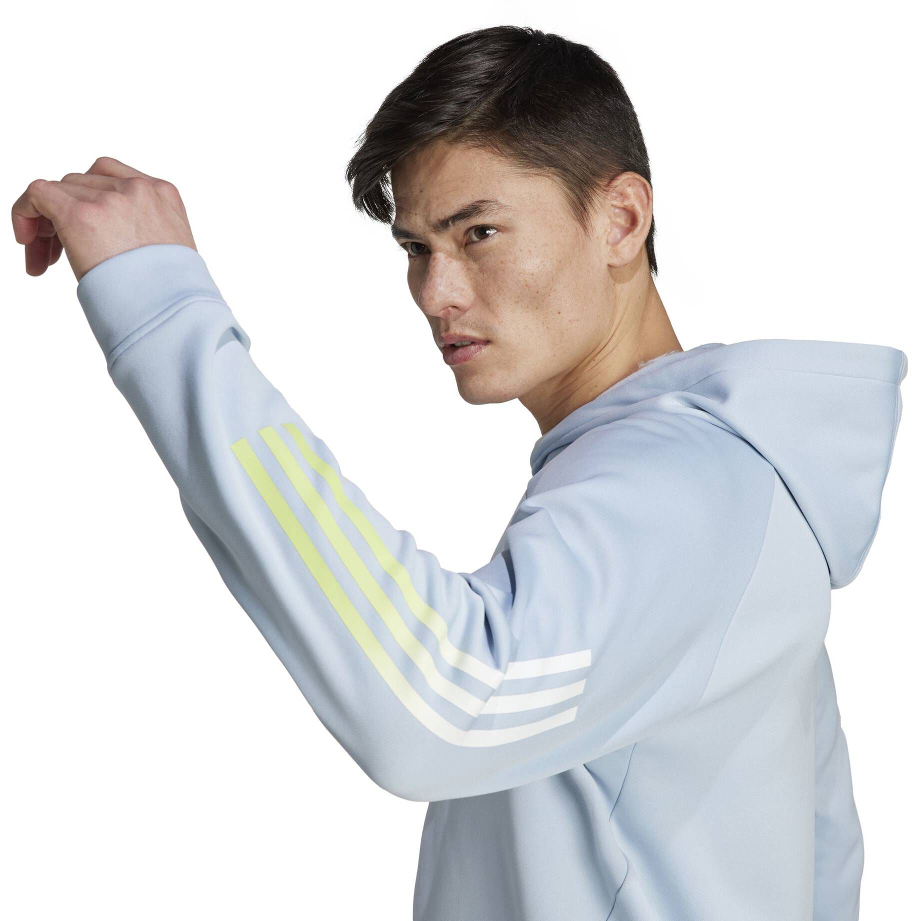 adidas Performance| Herren Trainingshoodie TRAIN ICONS 3-STRIPES TRAINING HOODIE