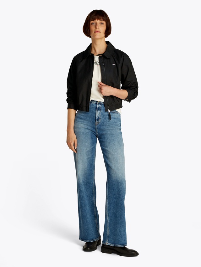 Tommy Jeans Blouson »TJW COTTON JACKET EXT« mit kurzem Schnitt, mit Raglanärmeln