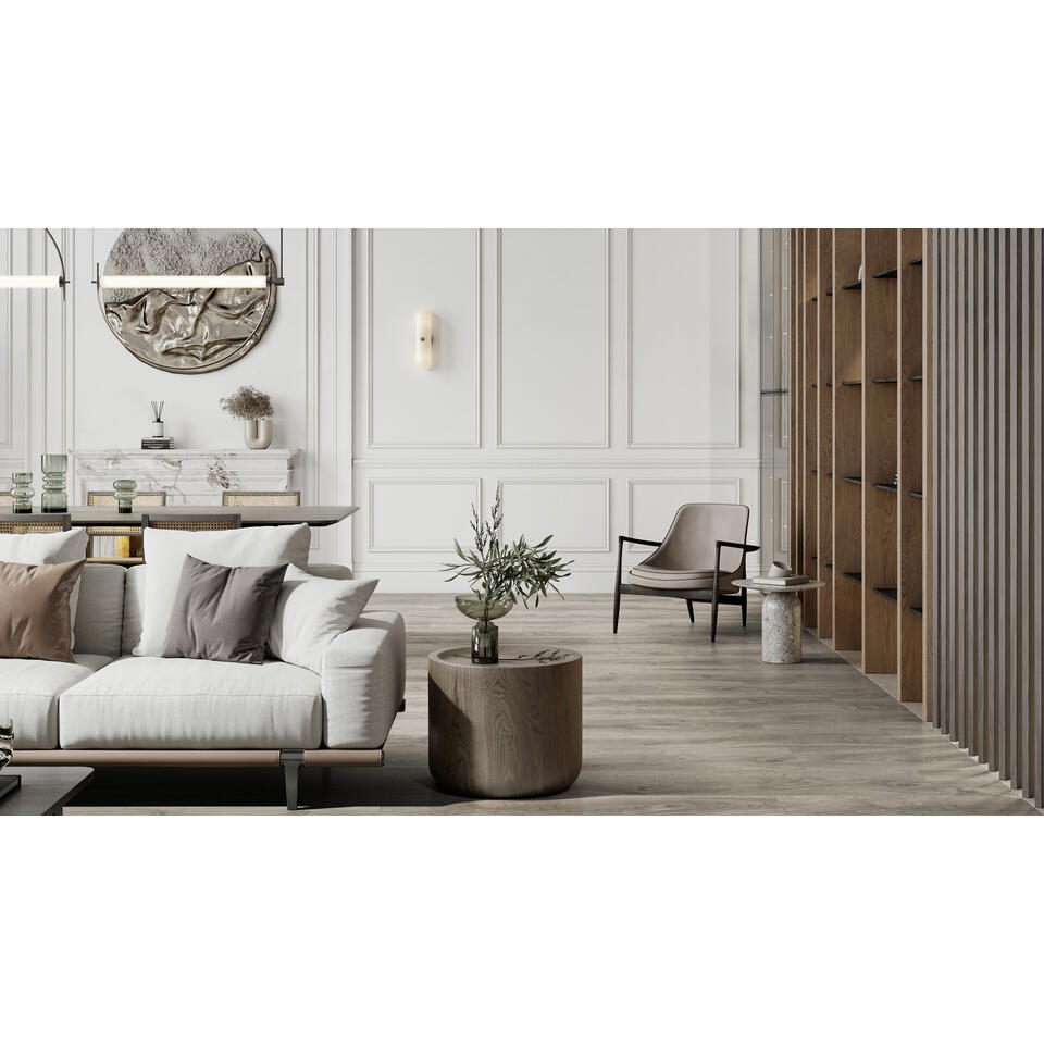 Klik PVC Warner Taupe Eiken