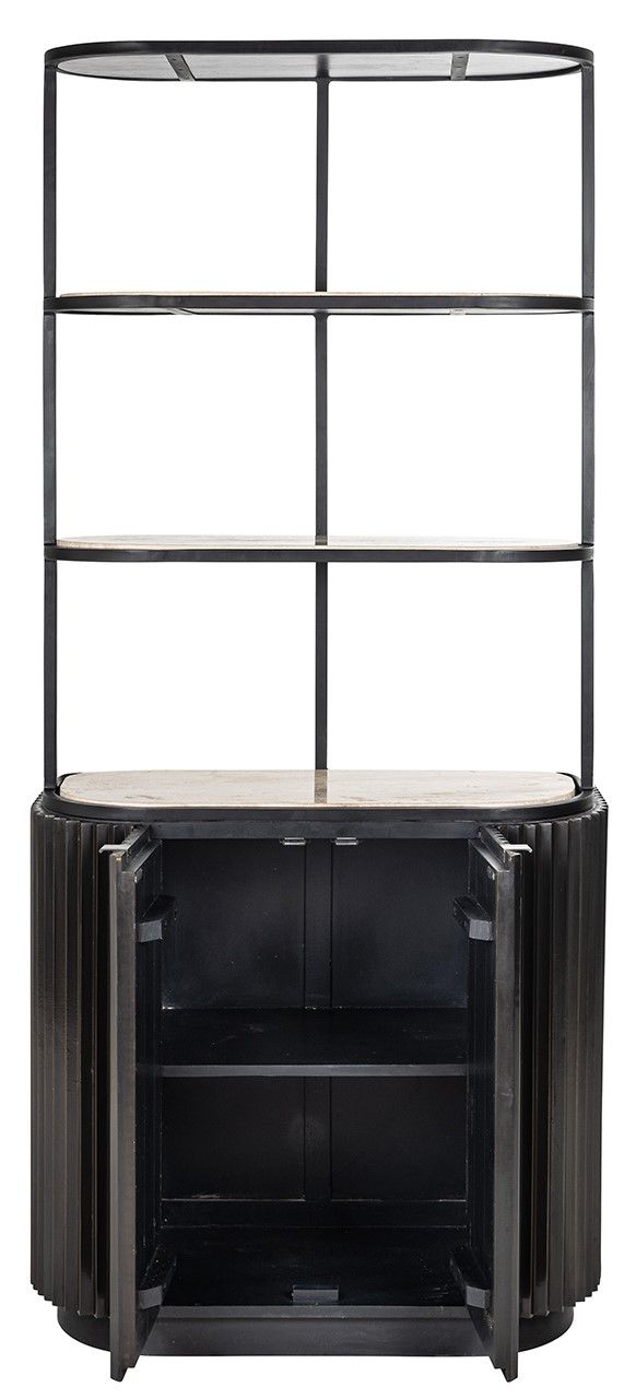 Wandkast 211602 Hampton B91 x D42.5 x H199 cm