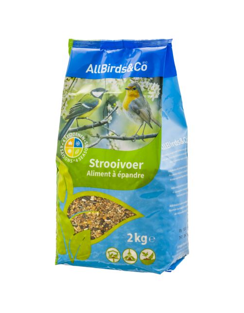 Allbirds&Co Strooivoer - Tuinvogelvoer - 2 kg