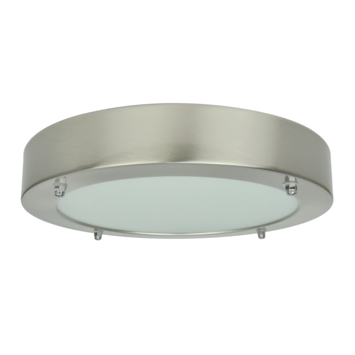 Plafonniere Lublin 19cm RVS IP44
