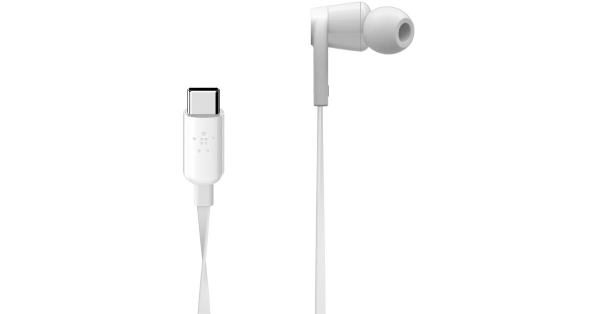 BelkinSOUNDFORM in-ear oortjes  (Wit, USB-C)