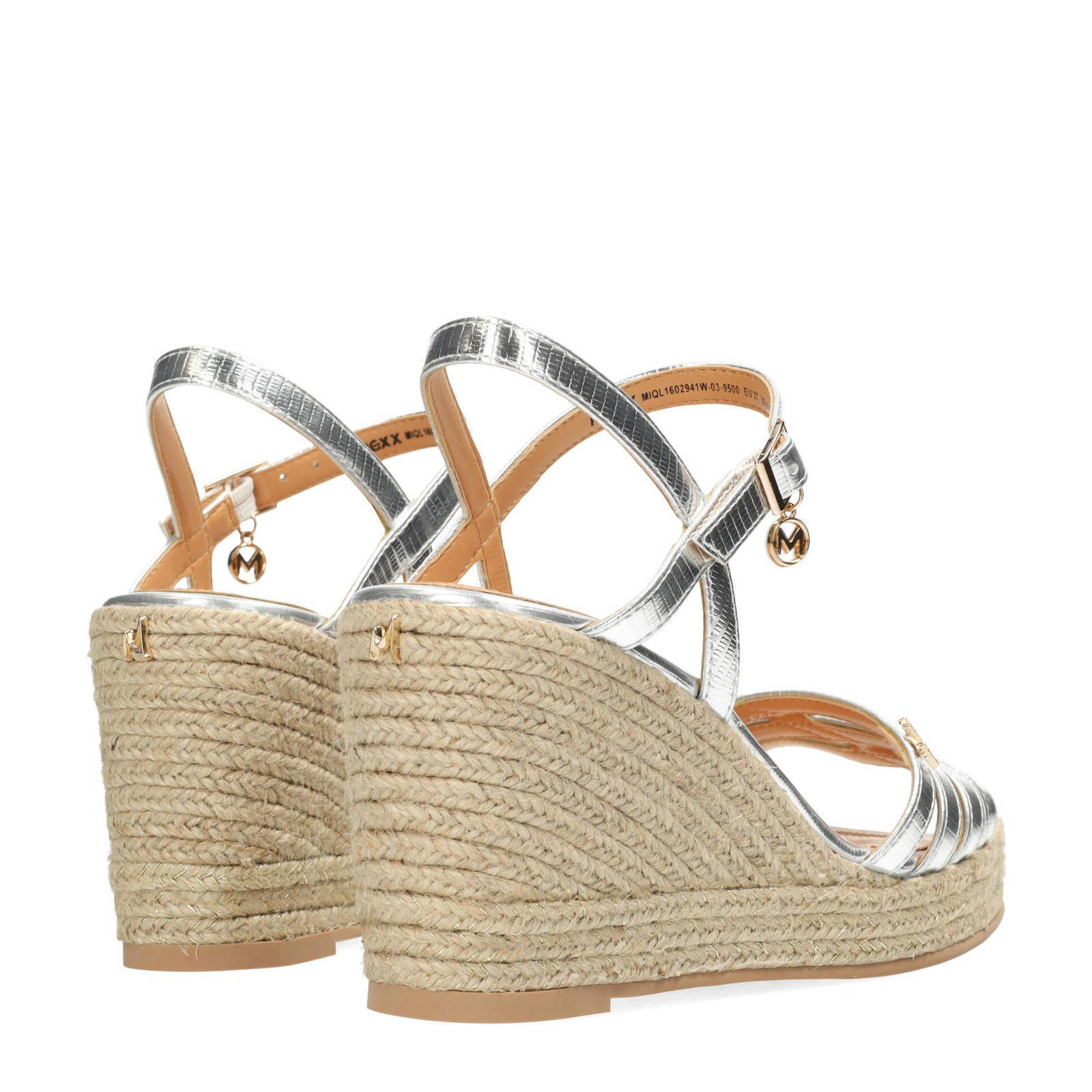 Mexx Noemi  espadrilles zilver