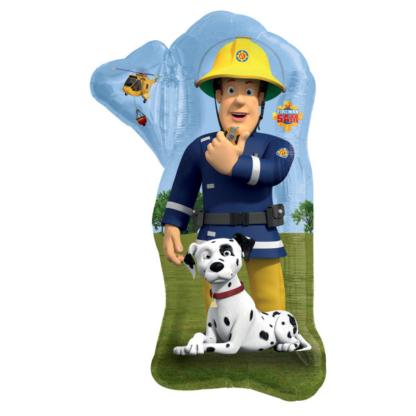 Brandweerman Sam Folie Ballon 83cm