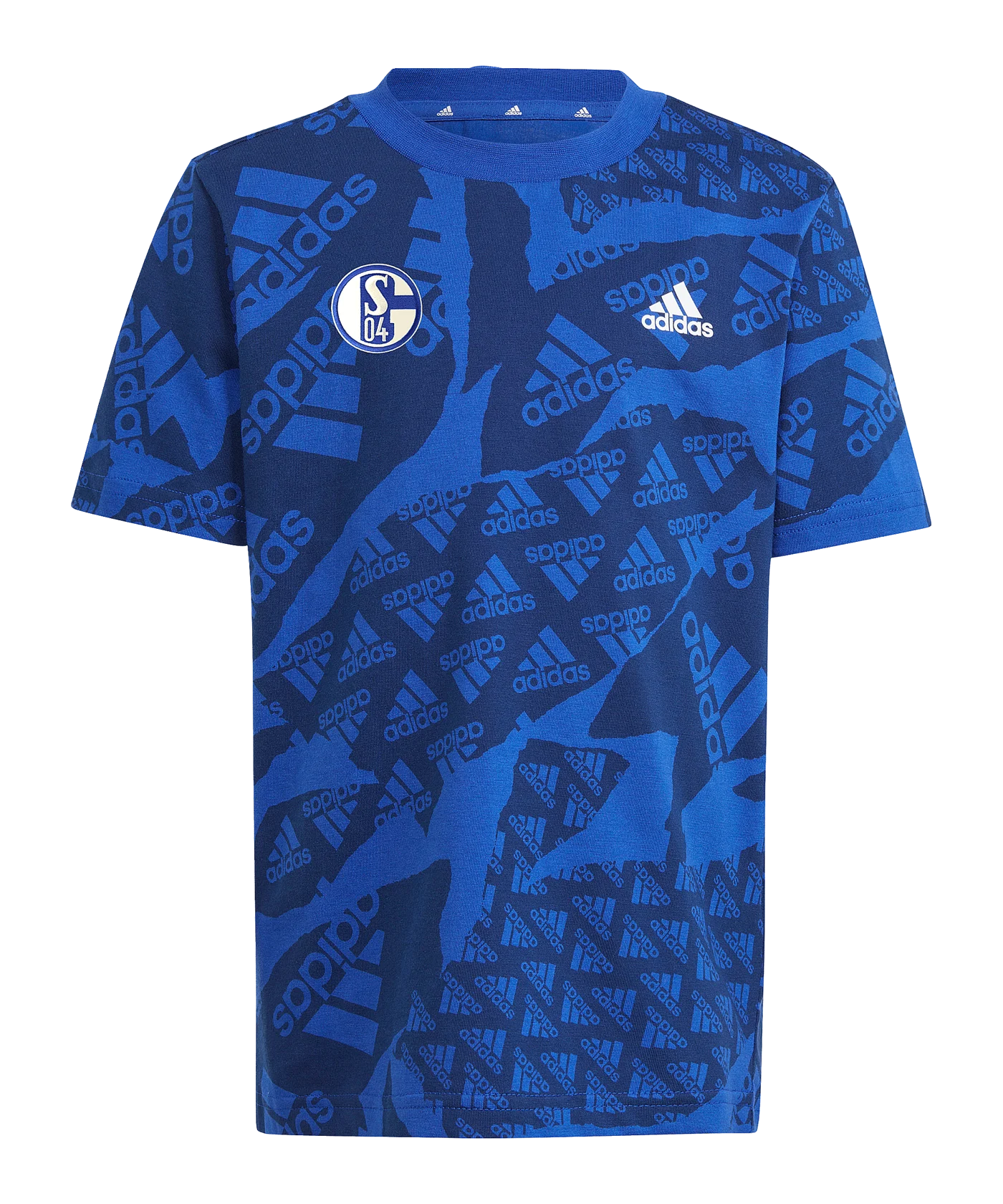 adidas FC Schalke 04 Camlog T-Shirt Kids Blau
