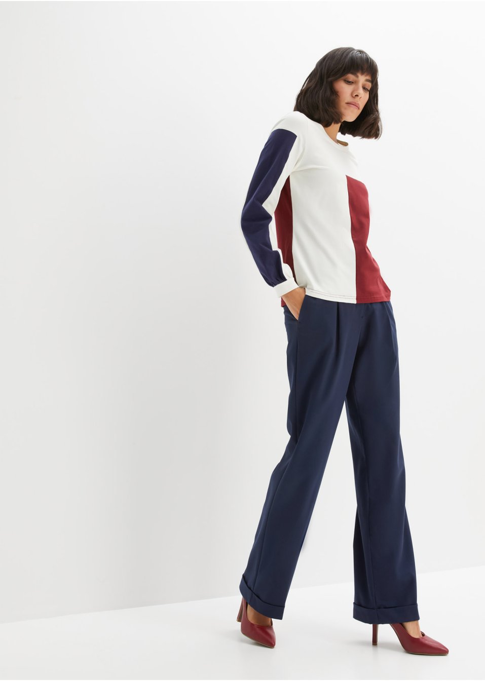 T-shirt style patchwork