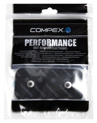 Electrodes auto-adhésives EasySnap Double Compex Performance 50x100mm - 2 électrodes
