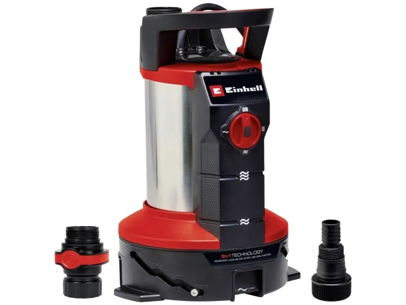 Einhell GE-DP 7935 N-A LL ECO, 790 W, Vekselstrøm, 0,9 bar, 19000 l/t, Sort, Rød