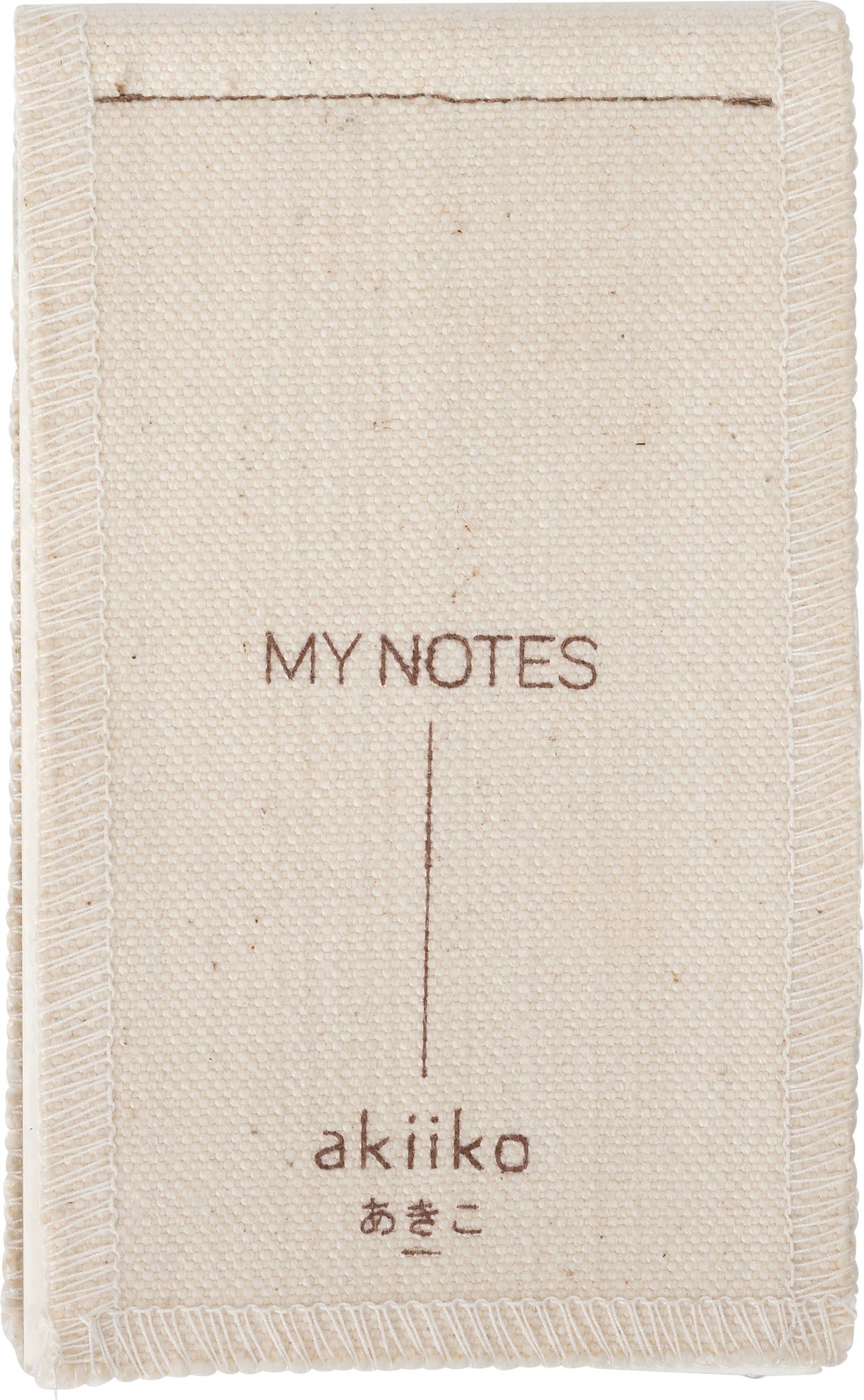 Intratuin notitieboek Mini beige 7 x 12,5 cm