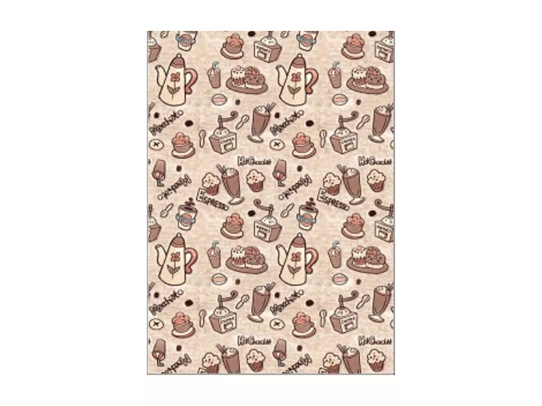 Tapis de cuisine 60x120 cm Polyester Espress