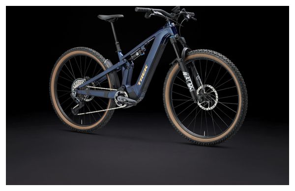 VTT Électrique Tout-Suspendu Trek Powerfly  FS 8 Sram GX AXS T-Type 12V 800Wh 27.5'' Bleu Gén. 4