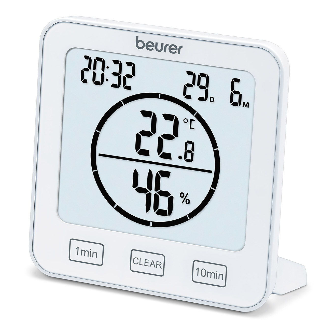 Beurer Thermo-hygromètre blanc