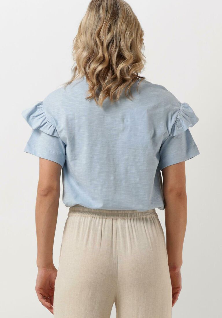 SELECTED FEMME blauwe selected femme t-shirt slfrylie ss florence tee