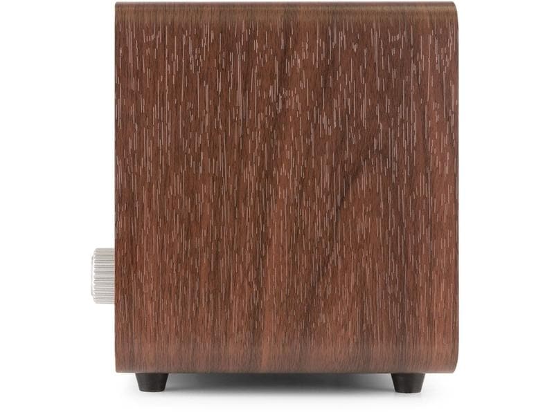 Audizio DAB  Radio Corno Grau Digitalradio im Retro-Design mit Stereo-Lautsprechersystem und Senderspeicherung