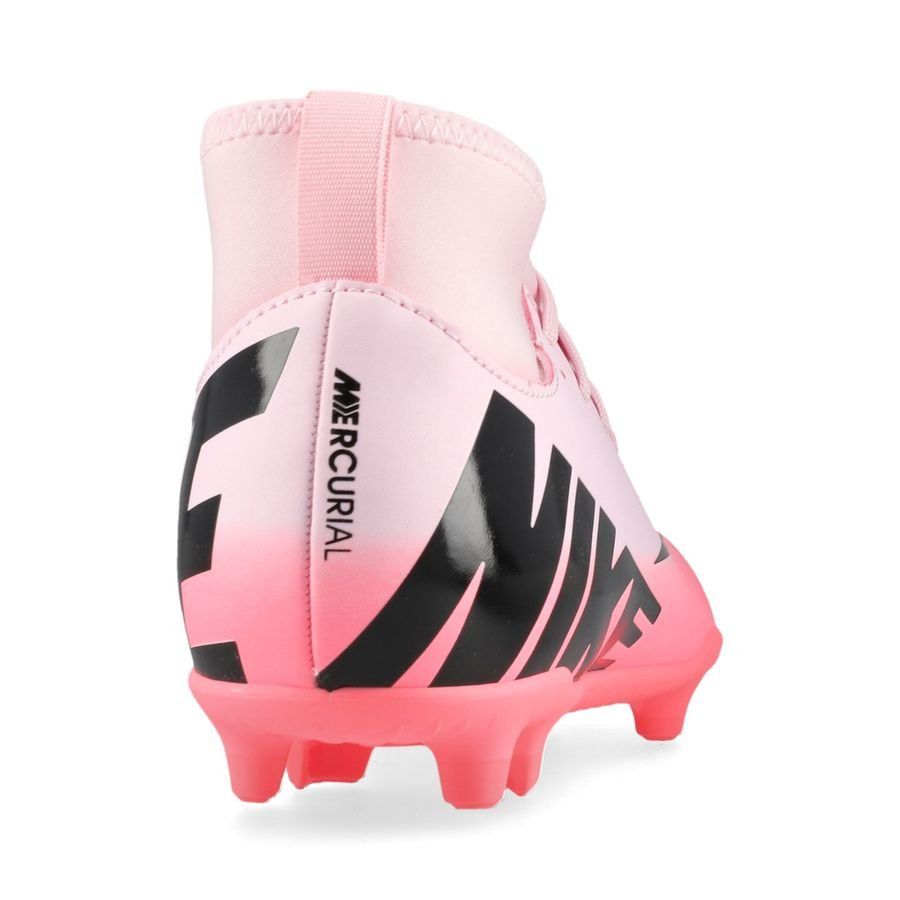 Nike Mercurial Superfly 9 Club MG Mad Brilliance - Rose/Noir Enfant