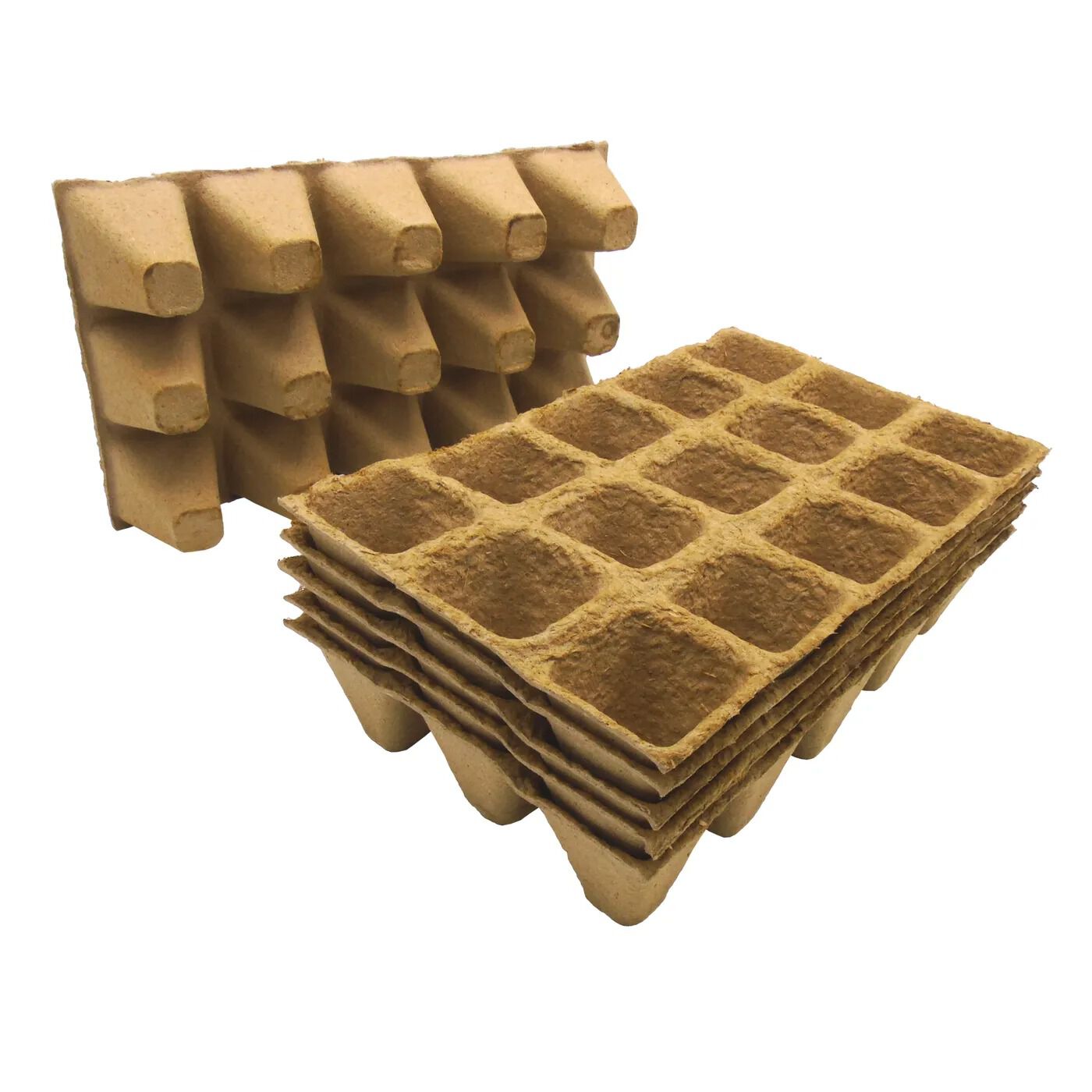 Nature - Turfpotjes - 6x15 Stuks - 12.5x20.5x12.5 cm