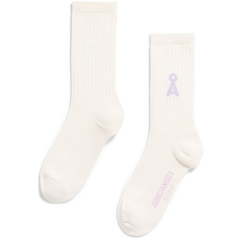 Armedangels Saamus Bold Socken Oatmilk / Lavender Light Damen