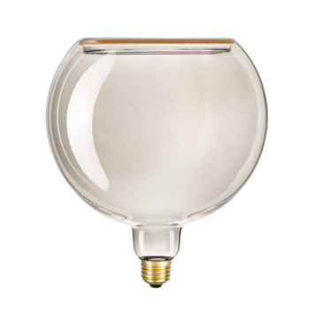 Led lichtbron globe 20cm E27 smoke 6W 2400LM 1900K dimbaar