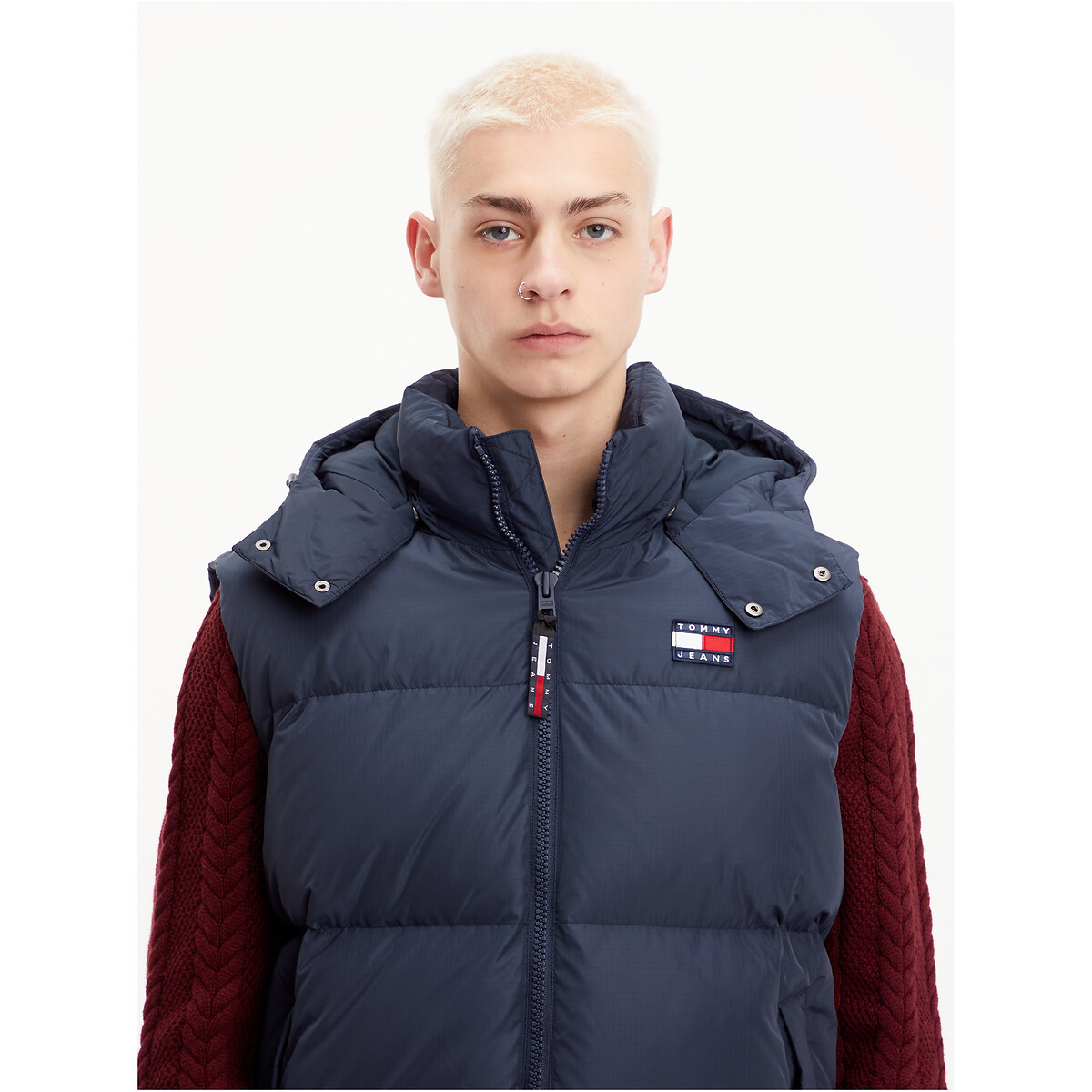 TOMMY JEANS<br>Colete com capuz Alaska