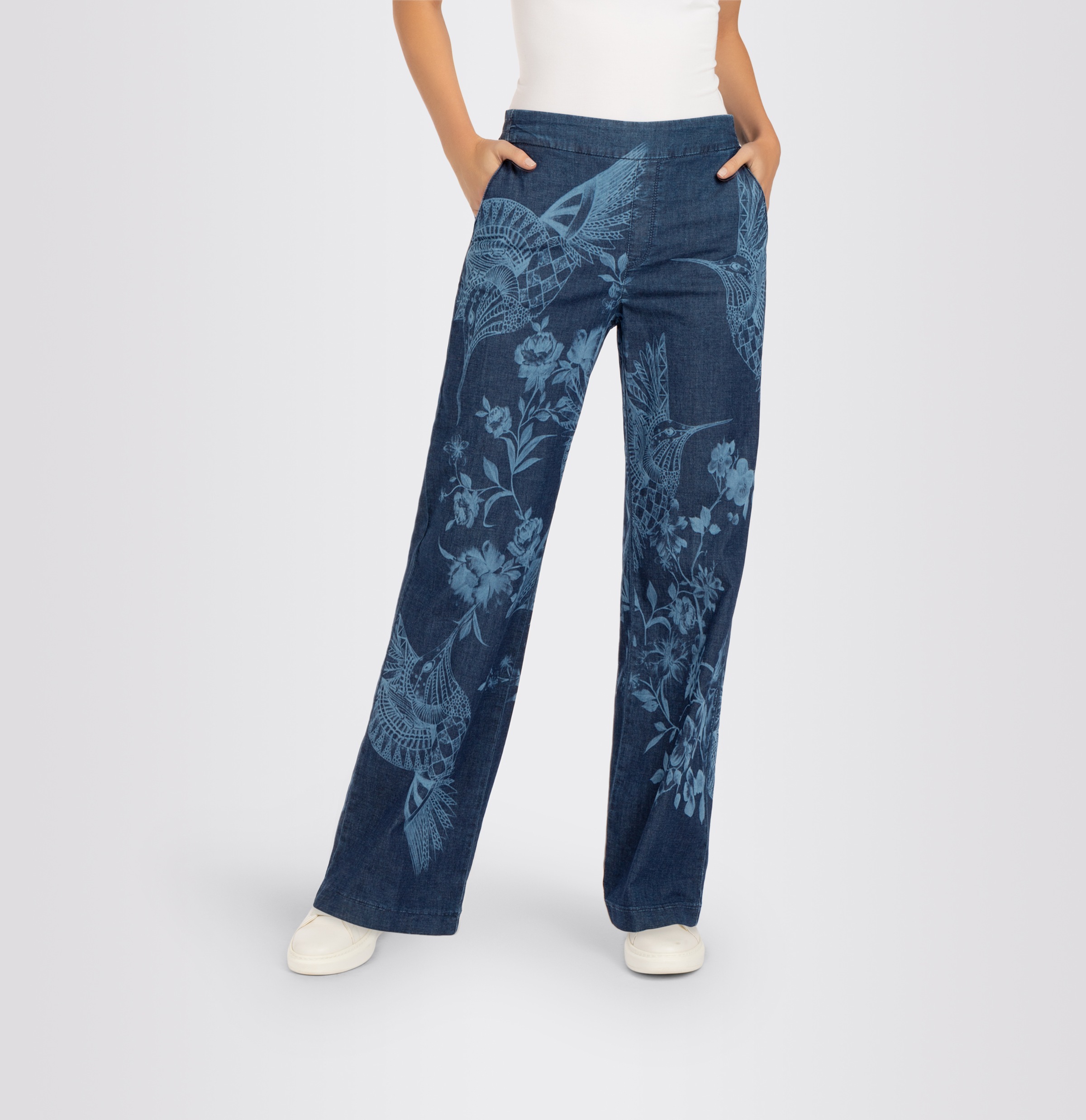 MAC Bootcuthose »CHIARA«  Bootcut-Form in figurbetonter Form