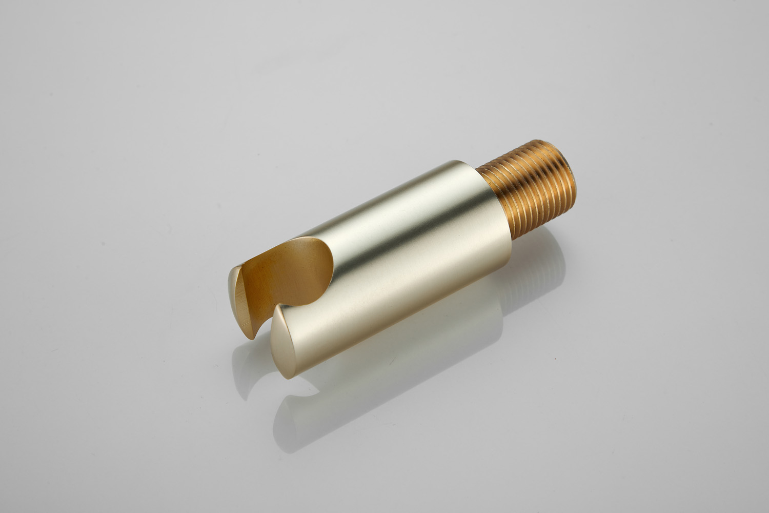 Saniclear Plus handdouche houder geborsteld messing mat goud