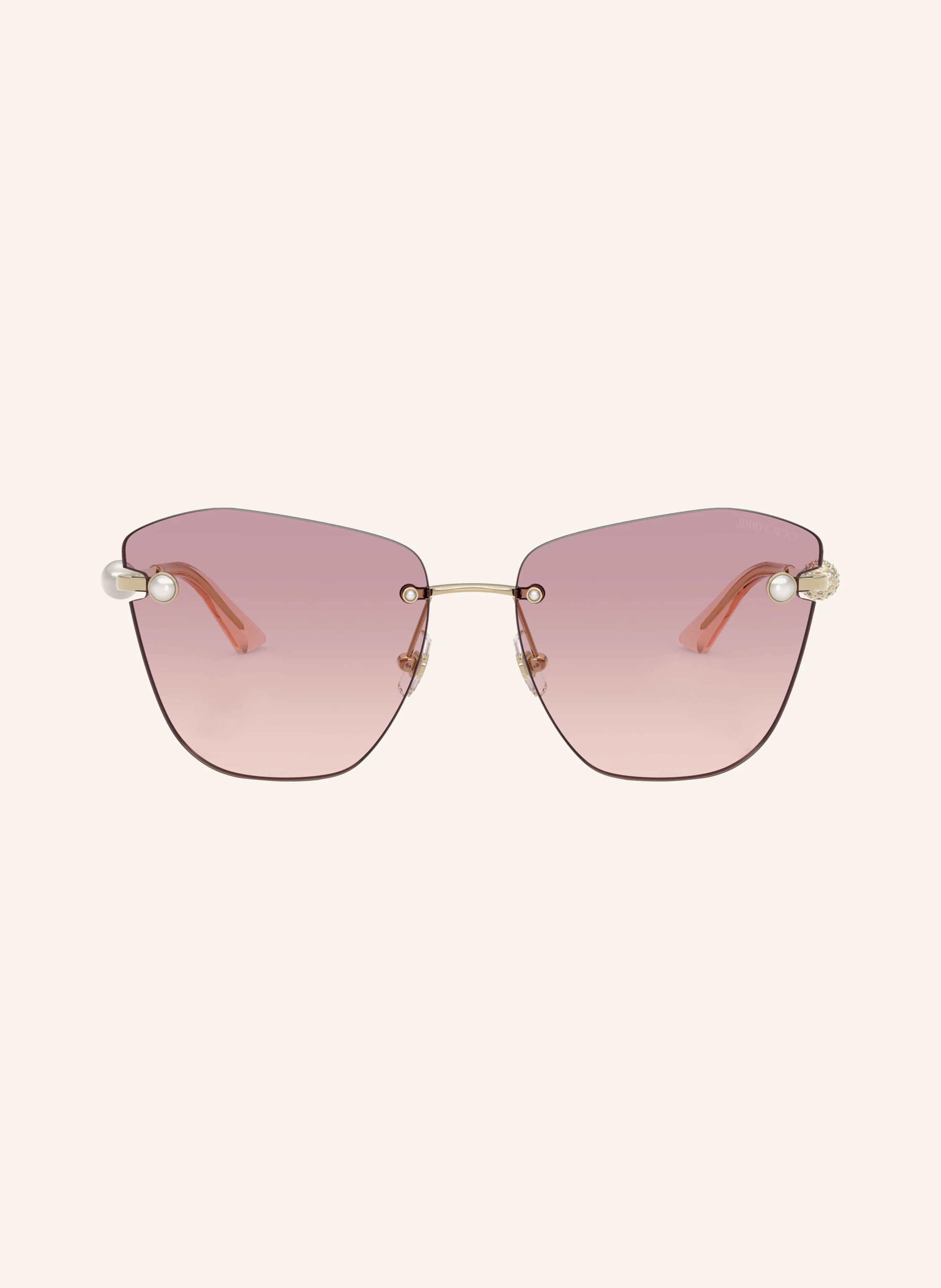 JIMMY CHOO Set: Sonnenbrille JC4004HB und Ohrringe