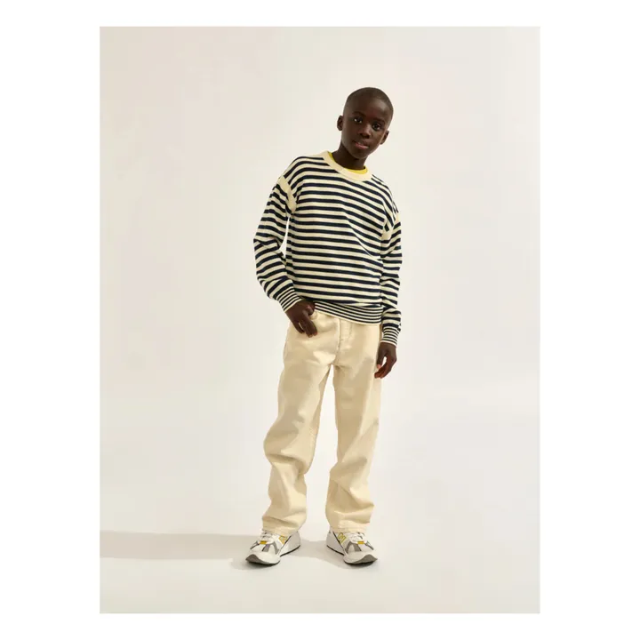 Bellerose Pull Goscan Marinière | Ecru