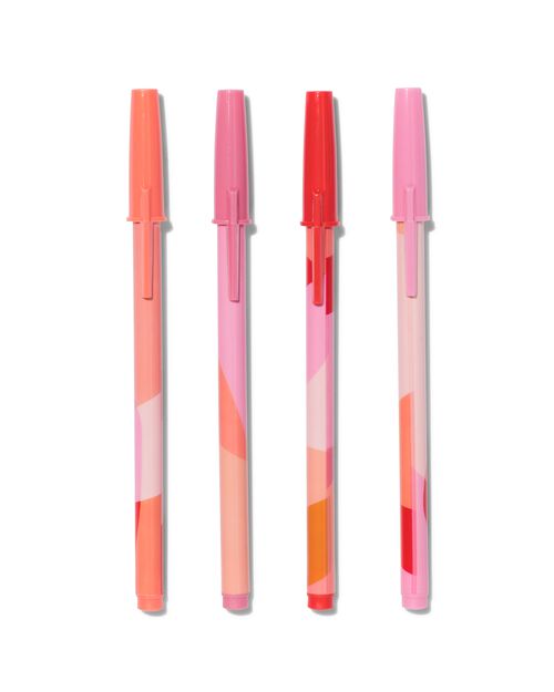 lot de stylos bleus - 4 pièces