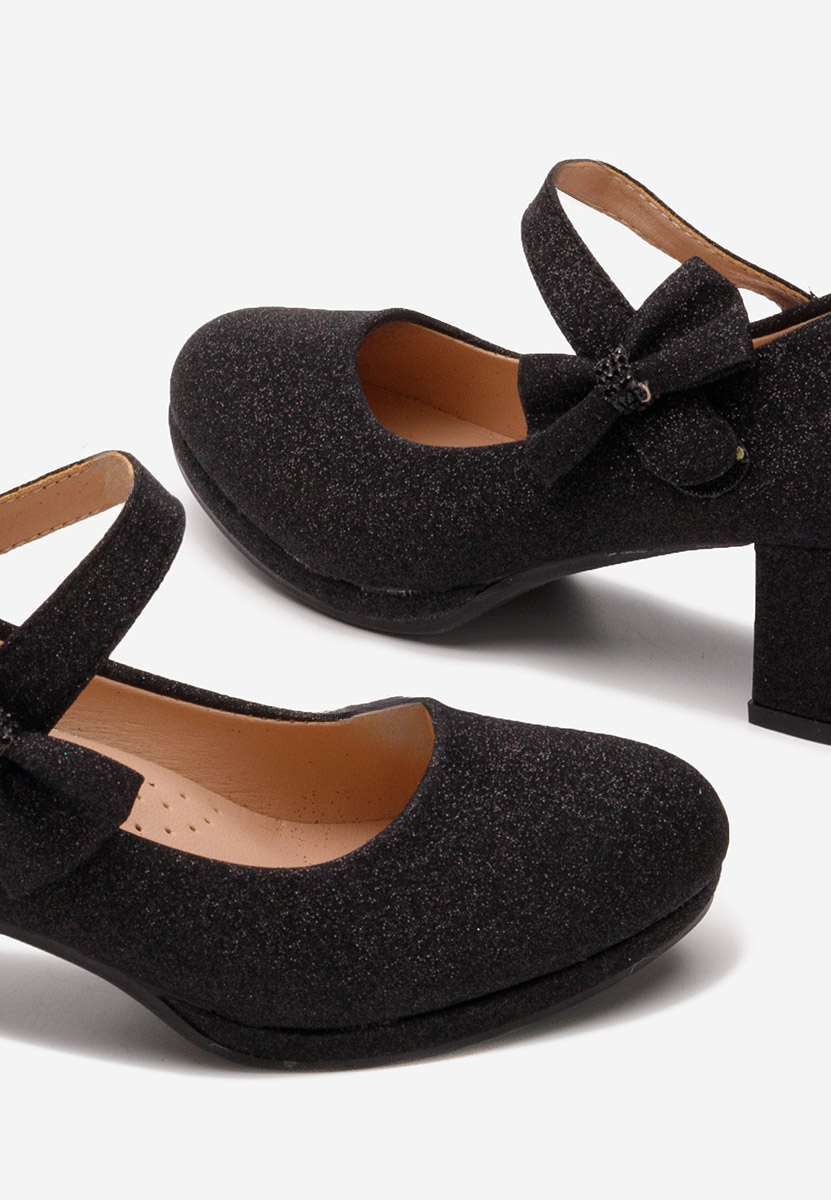 Chaussures pour filles noirs Syrena