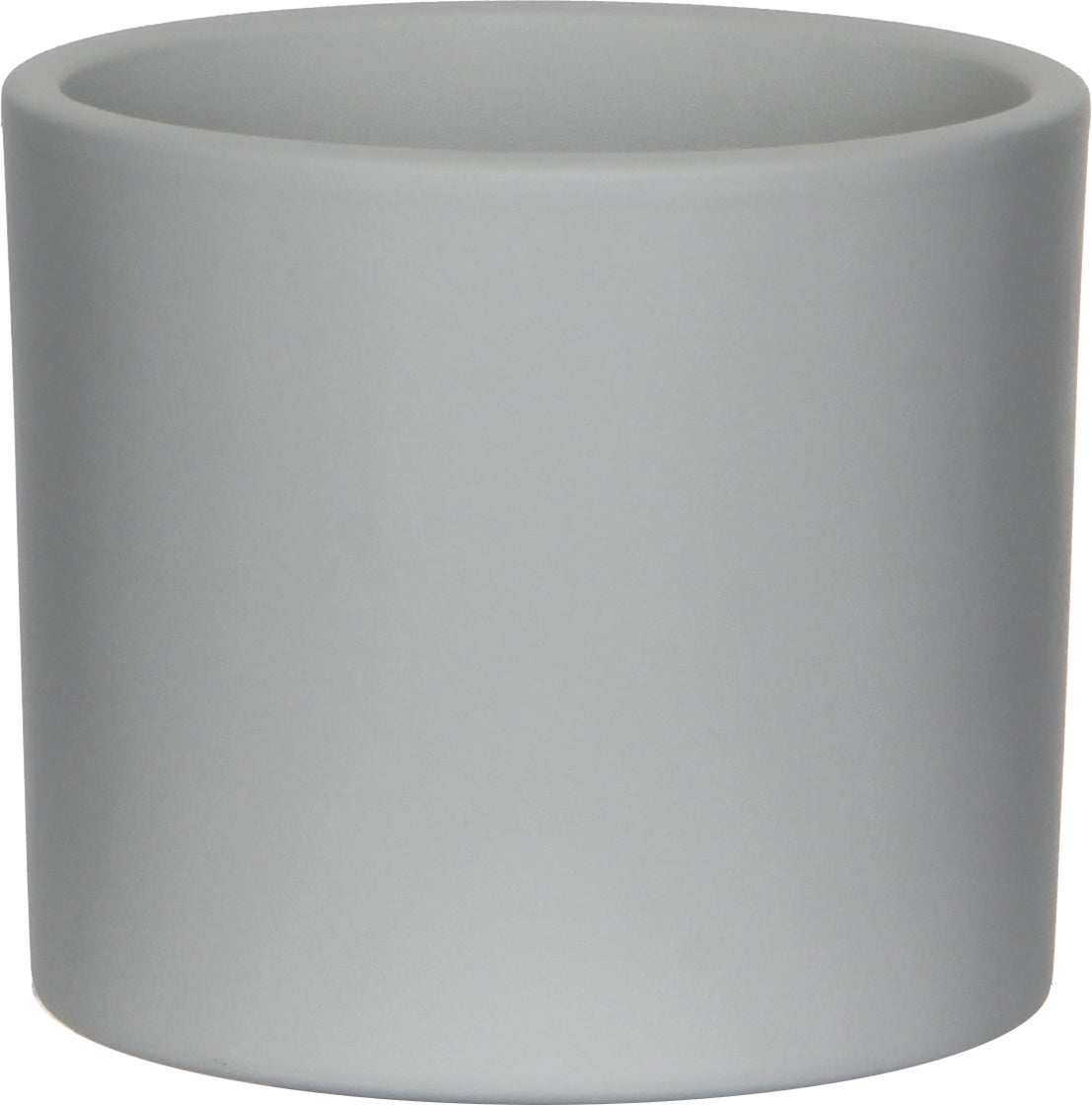 Mica Decorations bloempot Era licht grijs D 13,5 H 12,5 cm