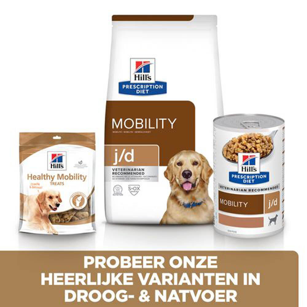 Hill's Prescription Diet Mobility j/d - Hondenvoer - 0.37 Kilogram - kip