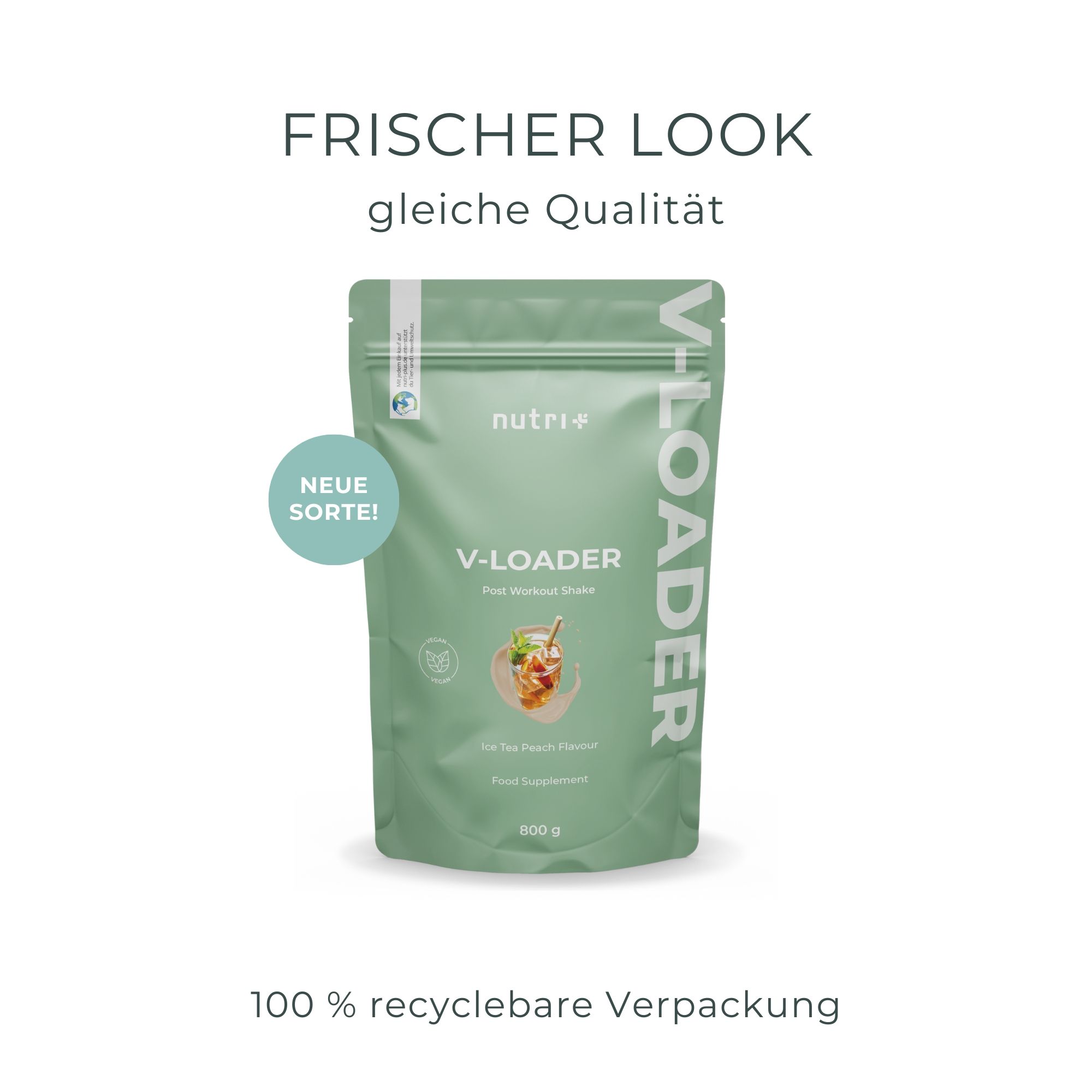 Nutri+  Recovery Loader - Post Workout Shake für Regeneration