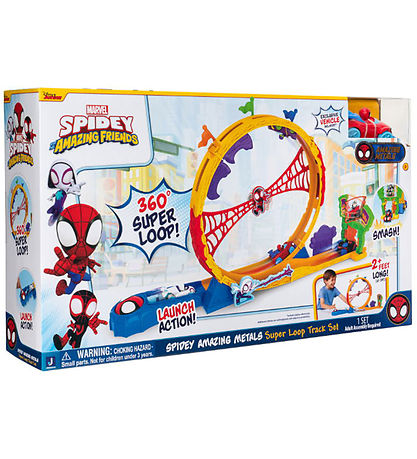 Spidey Rennstrecke - 61 cm - Amazing Metals Super Loop