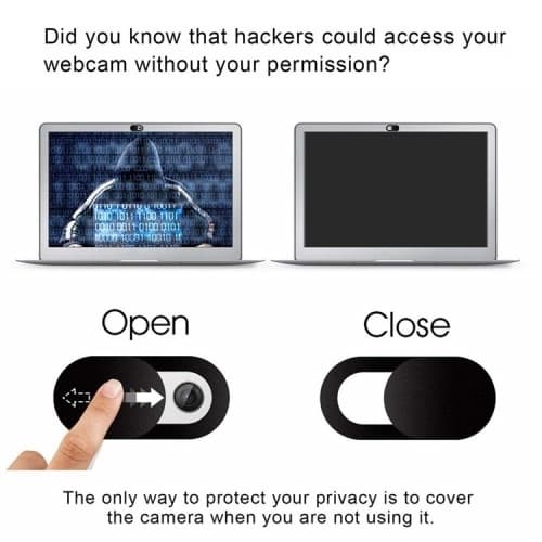 6 stk Anti-spion computerkamera beskyttelsesskyder Anti-Peep Privacy
