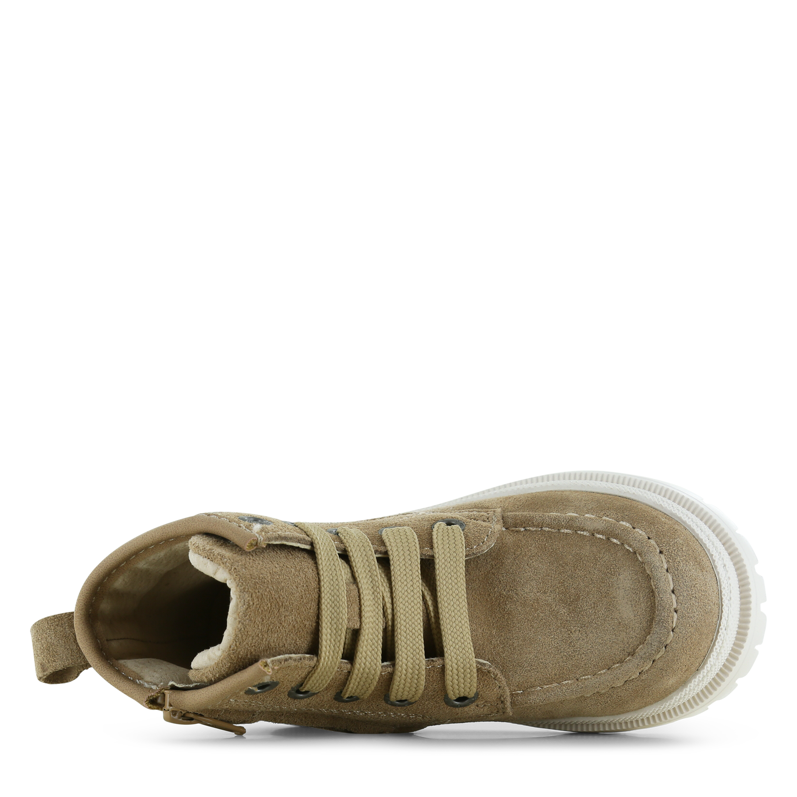 Shoesme bruine midhoge bikerboot Suède | Sale