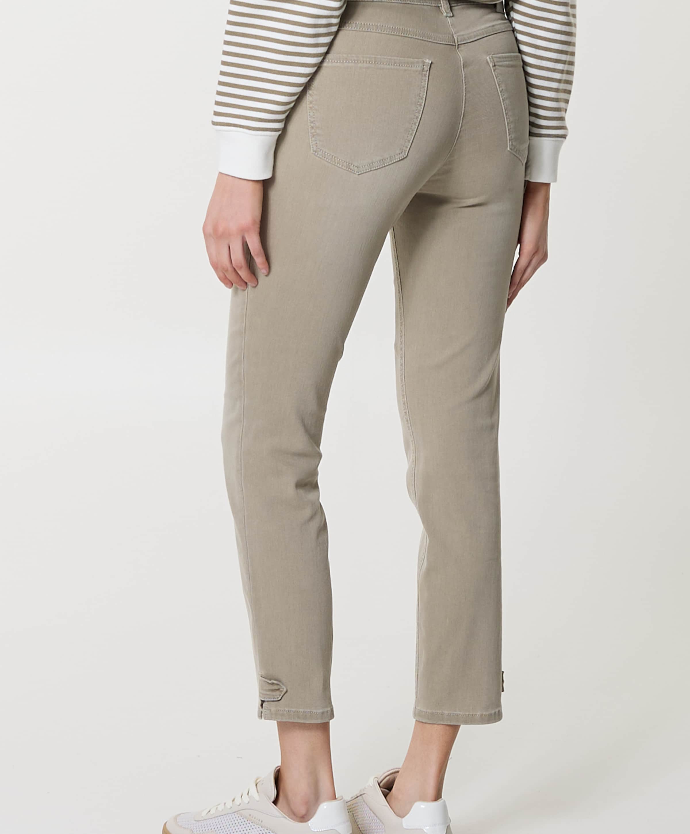Toni be loved 7/8 dames jeans groen