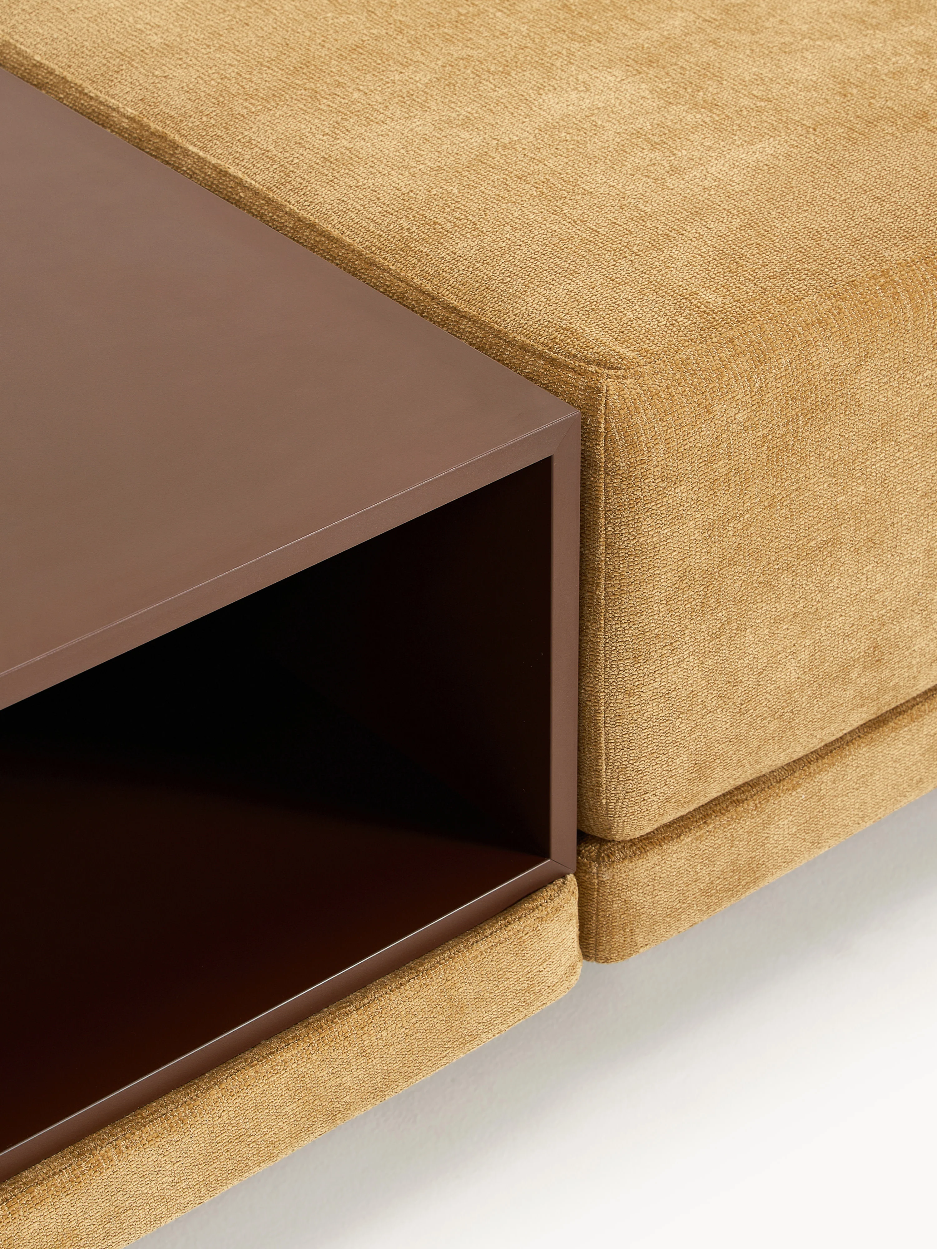 Modulaire bank Colin (4-zits) met salontafel & ottoman