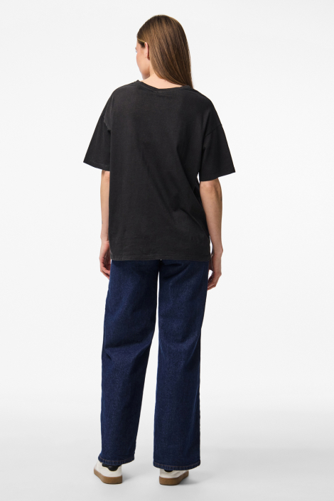 Pieces zwarte dames t-shirt