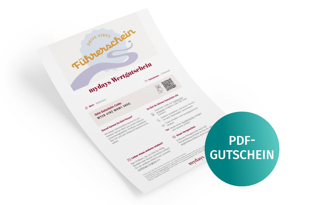 Flexibles Geschenk Führerschein