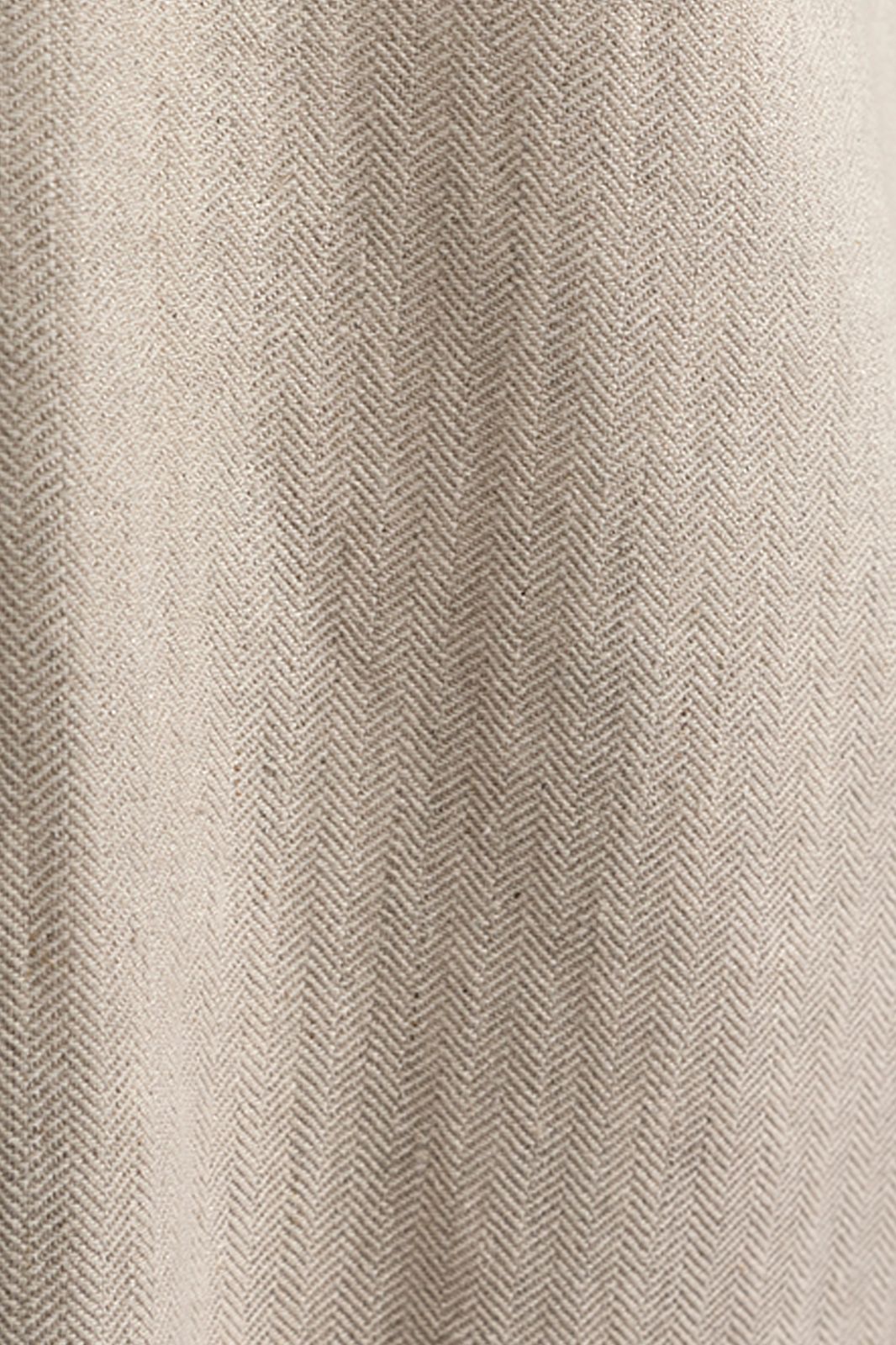 Beige katoenen linnen chino